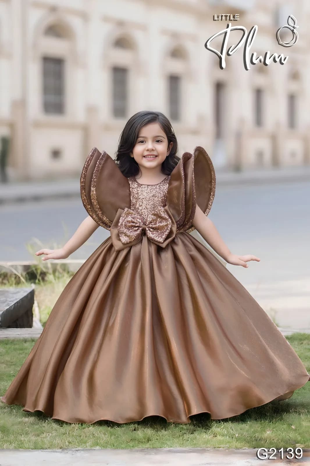 Bronze Bow Ballgown