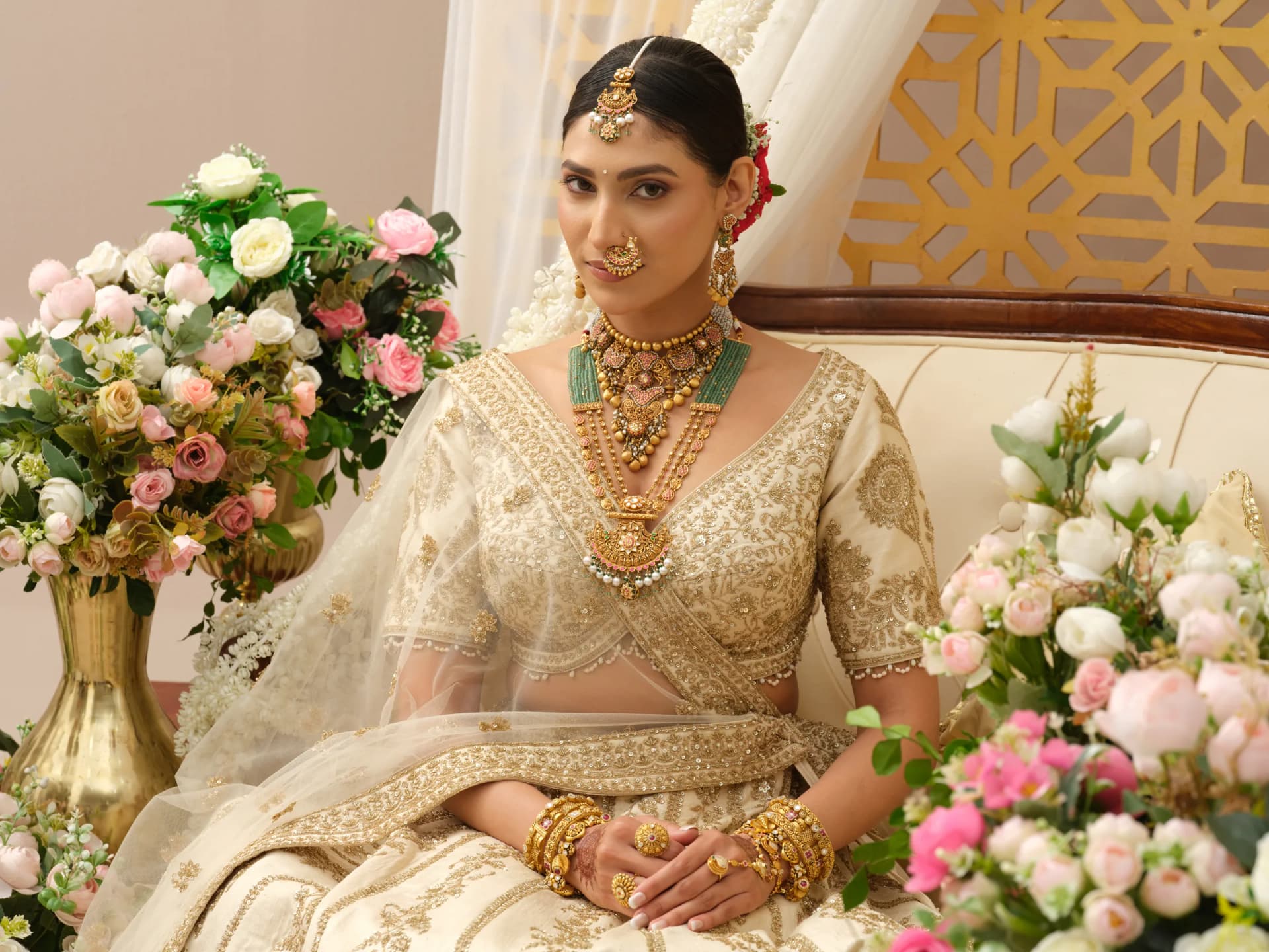 Ivory Royale Lehenga